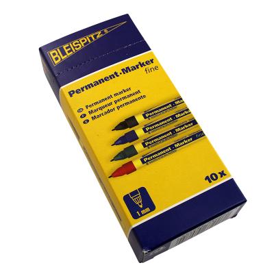 Permanent marker 1,0 mm BLUE fine point (model 0778)